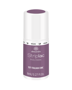 alessandro Striplac Peel or Soak 157 Italian Chic - UV/LED Nail Polish, 8ml